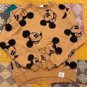 Zara kids Disney - Mickey oversized sweatshirt